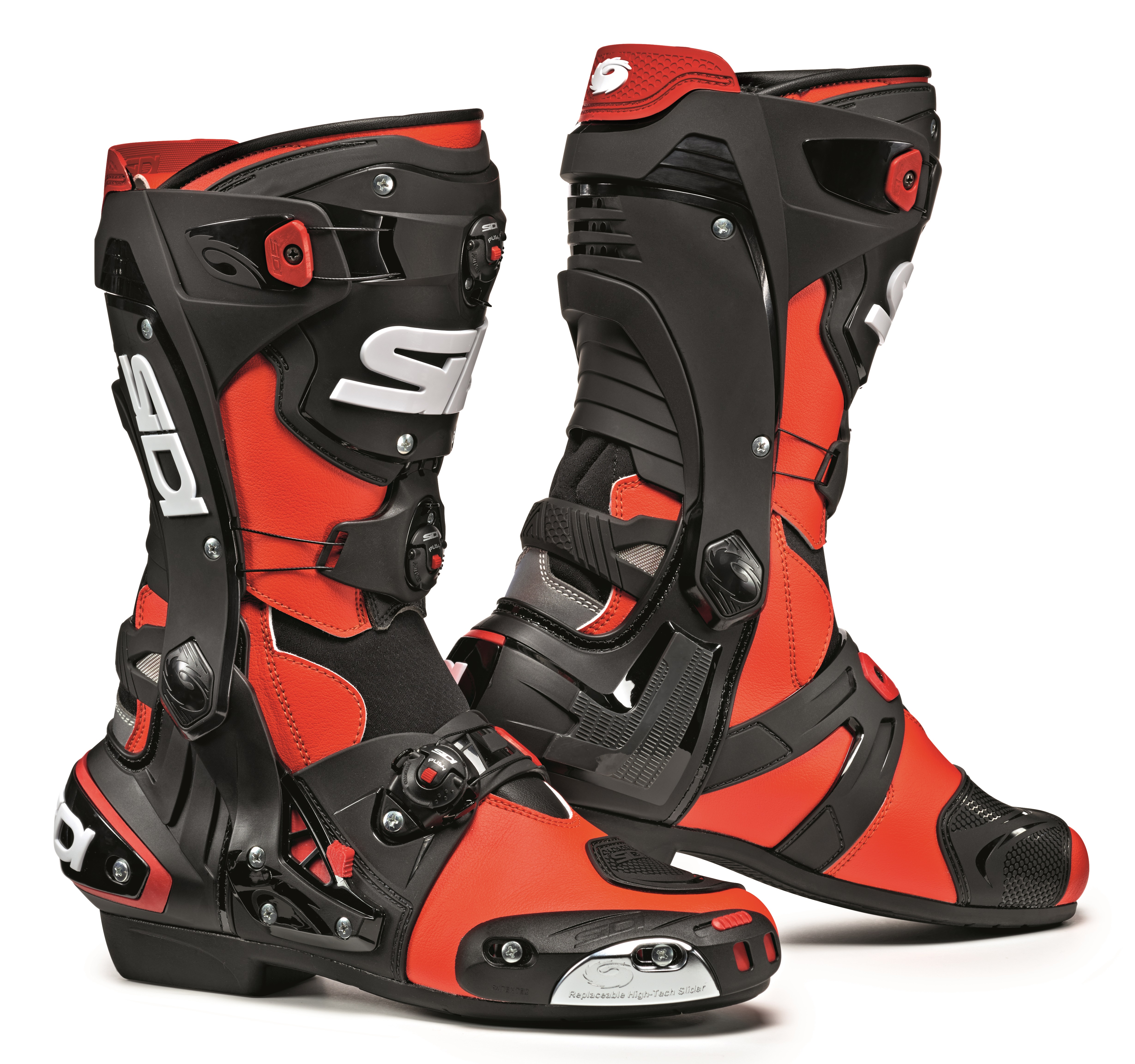Sidi Rex Boots - Red/Black - 45