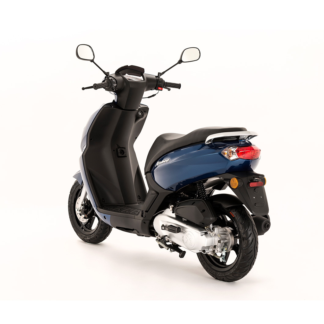 Peugeot Kisbee 50cc Deep Ocean Blue Peugeot Scooters UK Nottinghamshire