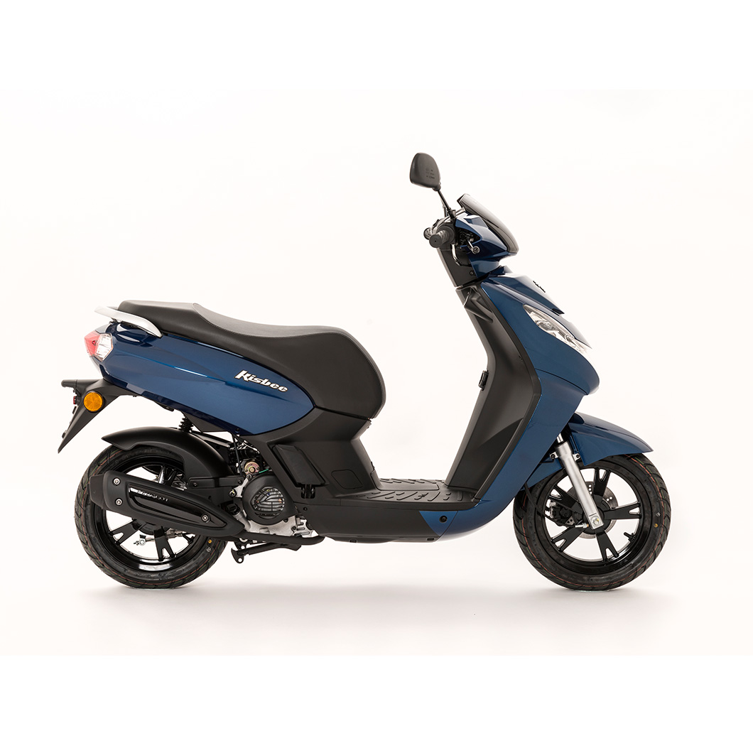 Peugeot Kisbee 50cc Deep Ocean Blue Peugeot Scooters UK Nottinghamshire