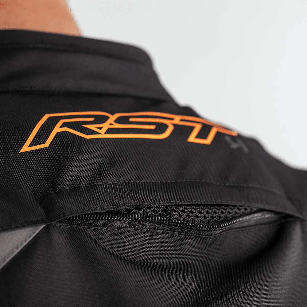 RST S-1 CE Textile Jacket - Black/Grey/Neon Orange | RST Motorcycle ...