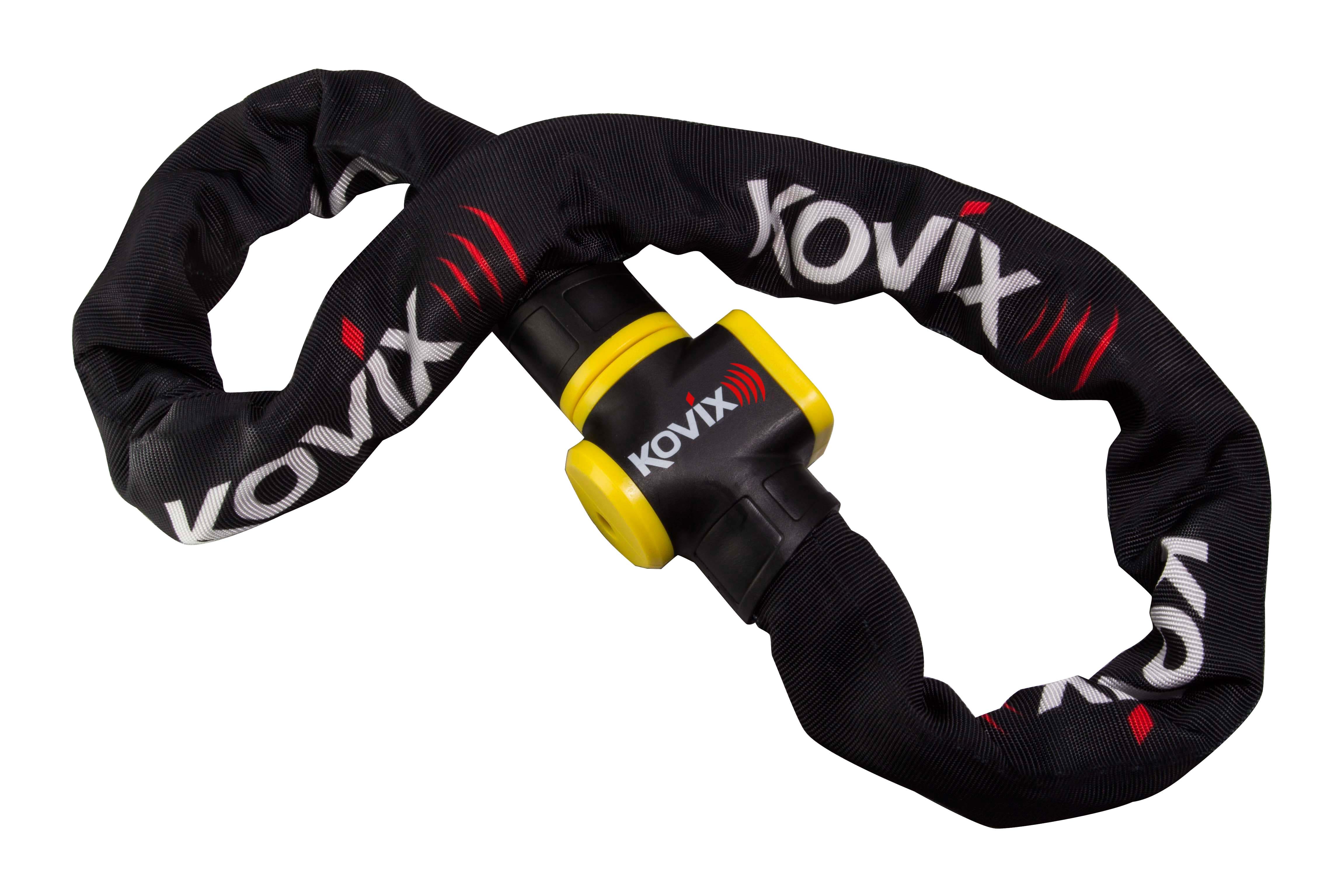 Kovix KCL Series Alarmed Chain Lock 8mm x 1200mm Kovix Motorcycle