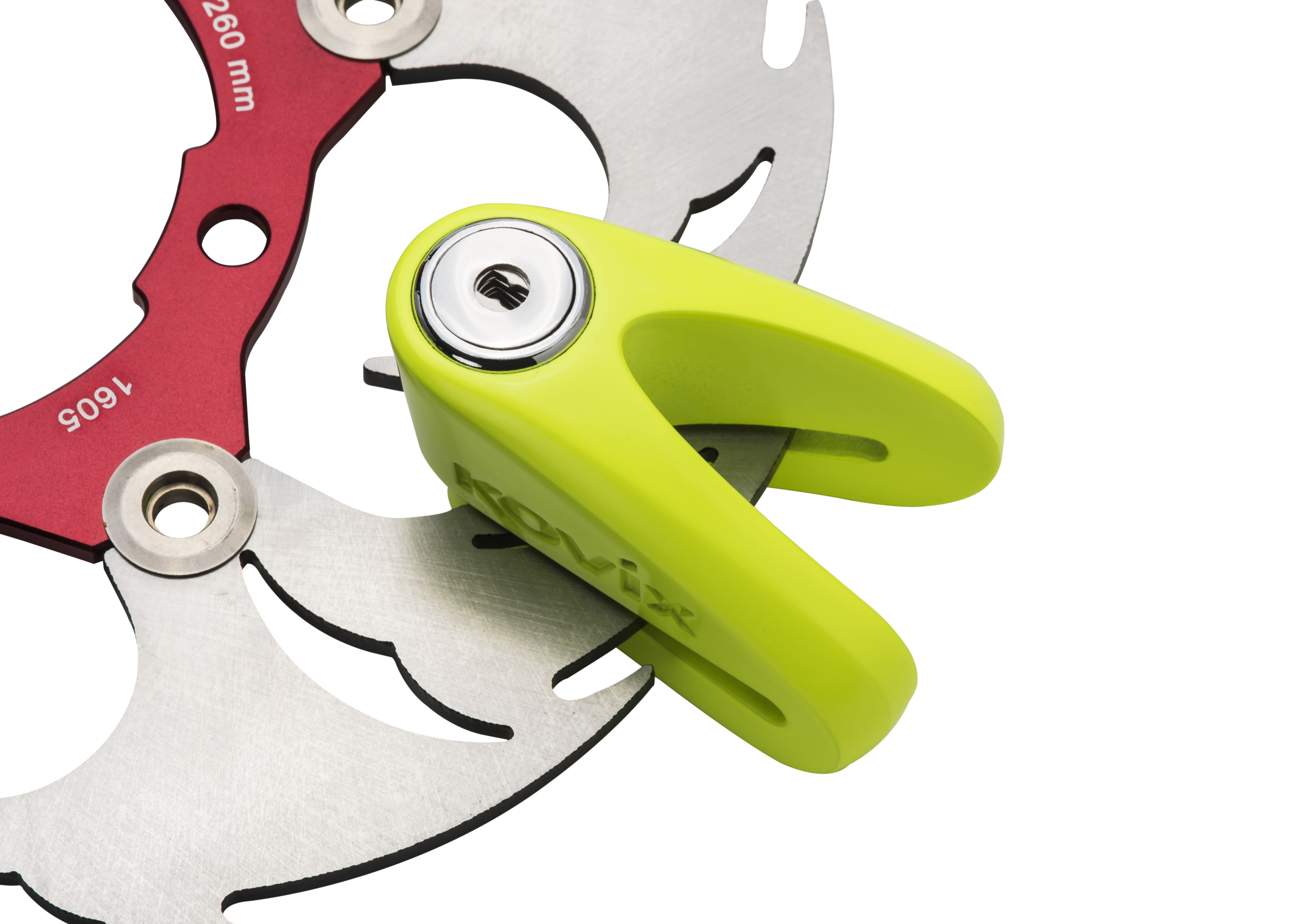 Kovix KV Series Disc Lock 6mm Pin Fluo Green Kovix Motorcycle