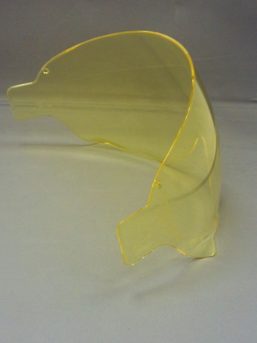 Shoei CJ3 Visor High Definition Yellow Shoei Visors FREE UK DELIVERY