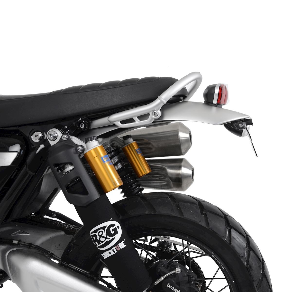 Viking Outlaw 10L Small Quick Mount Triumph Scrambler 1200 Hard Solo Saddlebag (Left Only - View #6