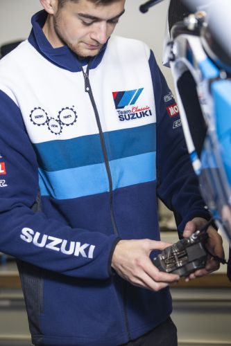 Suzuki Team Classic Softshell Jacket 2022 | Suzuki Merchandise and Suzuki Team Classic Softshell Jacket 2022 | Suzuki Merchandise and