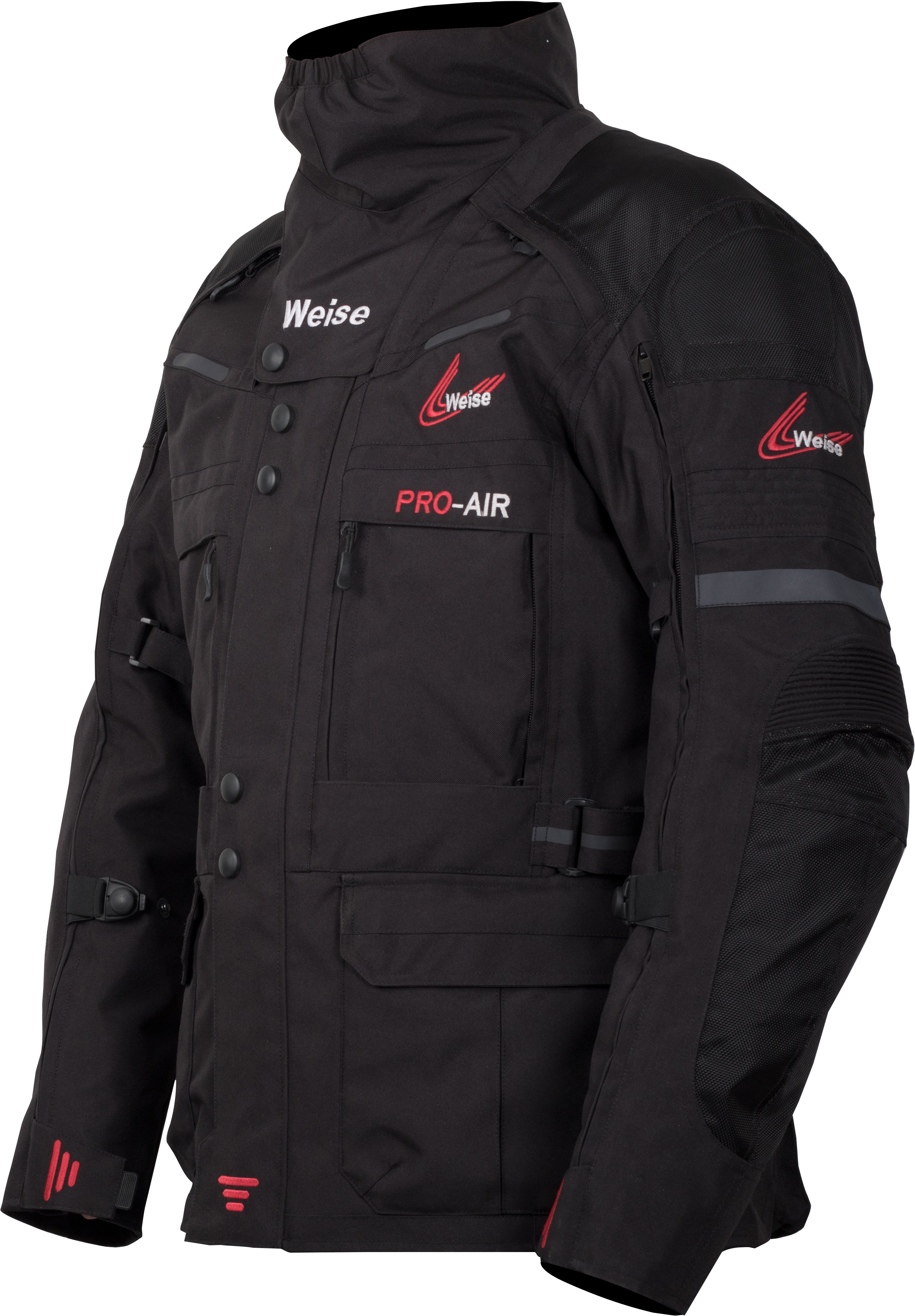 Weise Dakar Adventure Jacket - Black | FREE UK DELIVERY
