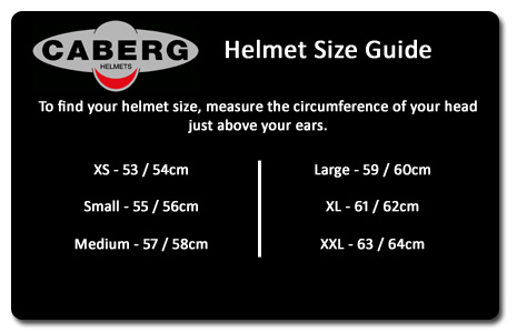 Duke Helmet Size Chart