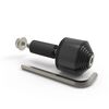 Oxford Carbends 2 Aluminium Bar End Weights - Black