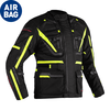 RST Pro Series Paragon 6 CE Airbag Textile Jacket - Black/Flo Yellow