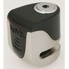 Kovix KS Series USB Alarmed Disc Lock 6mm Pin - Brushed Metal