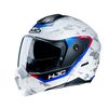HJC C80 Bult - White/Red/Blue | HJC Helmets at Two Wheel Centre | Free UK Delivery