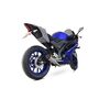 Scorpion Red Power Full Exhaust System - Yamaha YZF-R125 (2021 - Current) - Stainless Steel