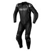 RST S1 CE Leather Suit - Black / Black / White | Free UK Delivery