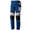 RST Endurance CE Textile Trousers - Blue / Silver / Yellow | Free UK Delivery