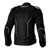 RST S1 CE Ladies Mesh Textile Jacket - Black / White | Free UK Delivery