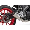 Scorpion Red Power Full Exhaust System - Yamaha MT125 (2021 - Current) - Stainless Steel