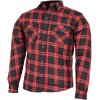 Duchinni Redwood Motorcycle Shirt - Black/Orange