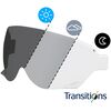 Shoei CJ-3 Visor - Photochromatic Light Adaptive Transition