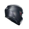 AGV K3 Matt Black | AGV Motorcycle Helmets | Free UK Delivery from Two Wheel Centre Mansfield Ltd
