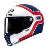 HJC V10 Grape - White/Red/Blue | HJC Motorcycle Helmets | Two Wheel Centre Mansfield Ltd