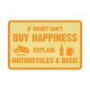 Oxford Garage Sign - Buy Happiness