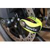 Kovix KNX Series Alarmed Disc Lock 10mm Pin - Fluo Green