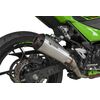 Scorpion Red Power Slip On Exhaust - Kawasaki Ninja 400 (2018 - 2023) - Stainless Steel