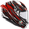 AGV K6-S Reeval - White/Grey/Red | AGV Motorcycle Helmets | Free UK Delivery from Two Wheel Centre Mansfield Ltd
