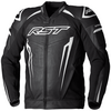 RST Tractech Evo 5 Leather Jacket - Black/White/Black | Free UK Delivery from Two Wheel Centre Mansfield Ltd