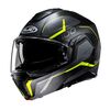 HJC i100 Lorix - Grey/Yellow | HJC Helmets at Two Wheel Centre | Free UK Delivery