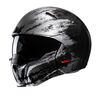 HJC i20 Furia - Matt Black / Grey | HJC Open Face Helmets at Two Wheel Centre