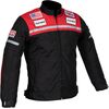 Duchinni Grid Children's Textile Jacket - Black/Red | Duchinni Children's Motorcycle Clothing | Two Wheel Centre Mansfield Ltd