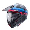 Caberg Tourmax X Sarabe - Matt Gun/Black/Blue/Red | Caberg Motorcycle Helmets | Two Wheel Centre Mansfield Ltd | FREE UK DELIVERY