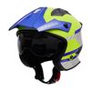 Spada Rock 06 - Pilot Blue/White/Flo Yellow | Free UK Delivery from Two Wheel Centre Mansfield Ltd