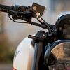 Oxford Dark Turner Sequential Fork Mounted Motorcycle Indicators