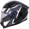 Duchinni D985 - Black/White | Duchinni Motorcycle Helmets | Two Wheel Centre Mansfield Ltd