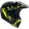 AGV AX9 Steppa - Matt Carbon/Grey/Flo Yellow (ECE 22:06) | AGV Motorcycle Helmets | Two Wheel Centre Mansfield Ltd