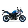 Suzuki SV7-GX - Pearl Brilliant White / Metallic Triton Blue (BQJ) | Two Wheel Centre Mansfield Ltd | New Suzuki Motorcycles
