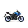 Suzuki GSX-S125 - Metallic Triton Blue / Titan Black (BGY) | Suzuki Motorcycles | Two Wheel Centre Mansfield Ltd