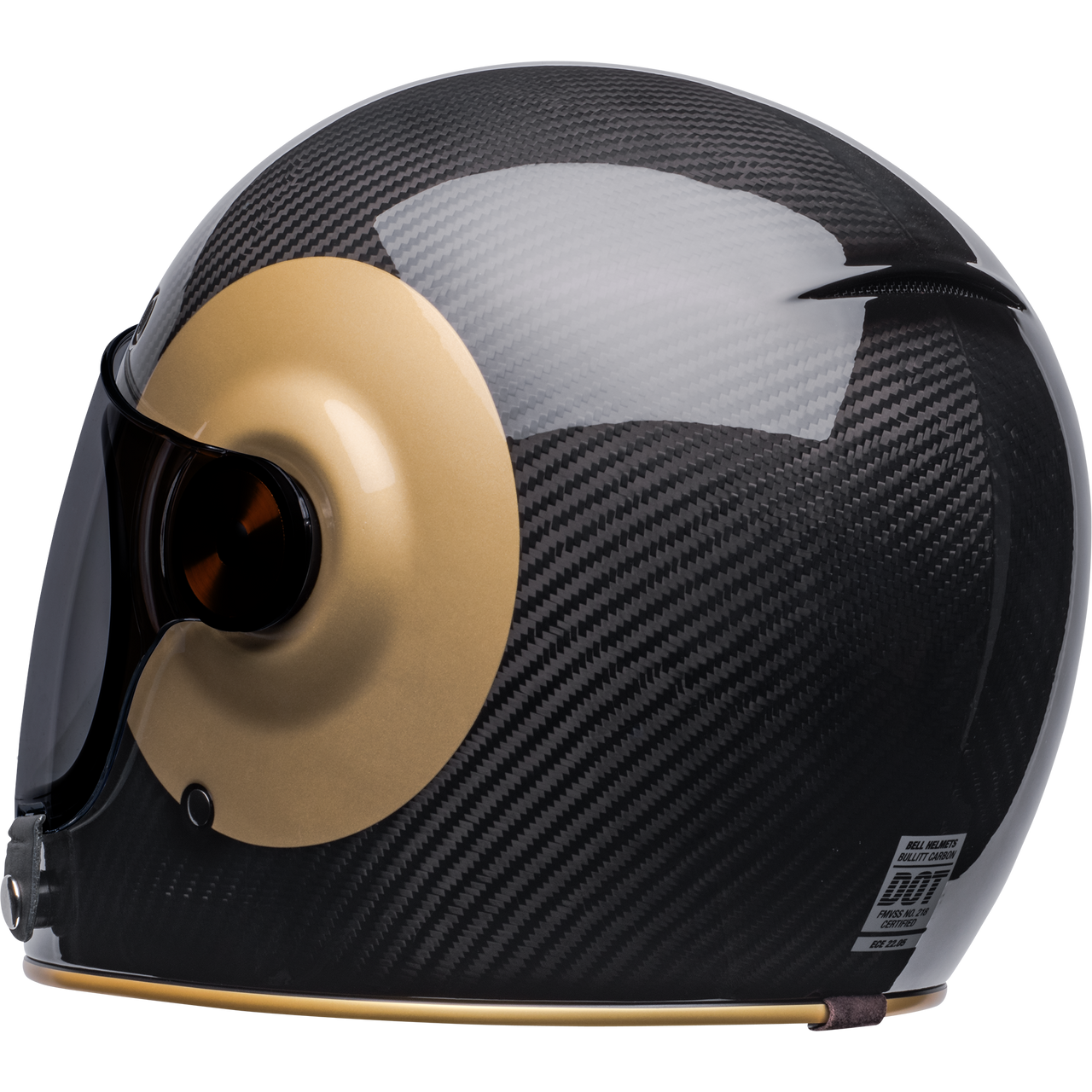 Bell Bullitt Carbon TT Black/Gold Bell Helmets at Two Wheel Centre