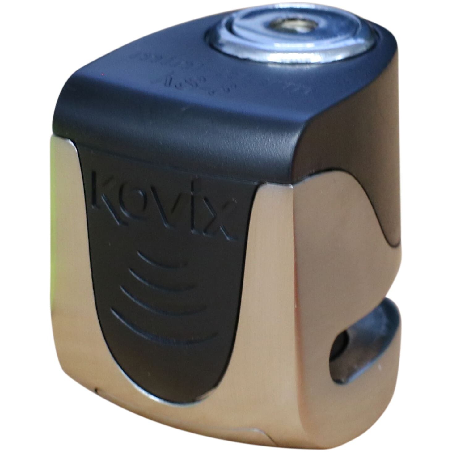 Kovix KS Series USB Alarmed Disc Lock 6mm Pin Brushed Metal Kovix