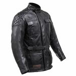 Spada Berliner Leather Motorcycle Jacket - Black