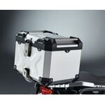 Suzuki V-Strom 1000 ABS Aluminium Top Case Set - Silver