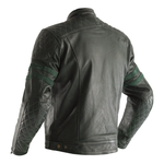 RST Isle Of Man TT Hillberry Leather Jacket - Green