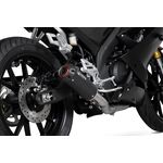 Scorpion Red Power Full Exhaust System - Yamaha YZF-R125 (2019 - 2020) - Black Ceramic