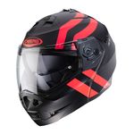 Caberg Duke Super Legend - Matt Black / Red | Caberg Helmets at Two Wheel Centre