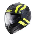 Caberg Duke Super Legend - Matt Black / Yellow | Caberg Helmets at Two Wheel Centre