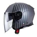 Caberg Flyon Bakari - Matt Gun / Black | Caberg Helmets at Two Wheel Centre