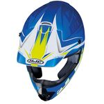 HJC CS-MX 2 Ellusion Blue / Fluo / White | Off Road and MX Helmets | Two Wheel Centre