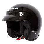 Spada Open Face Helmet Gloss Black